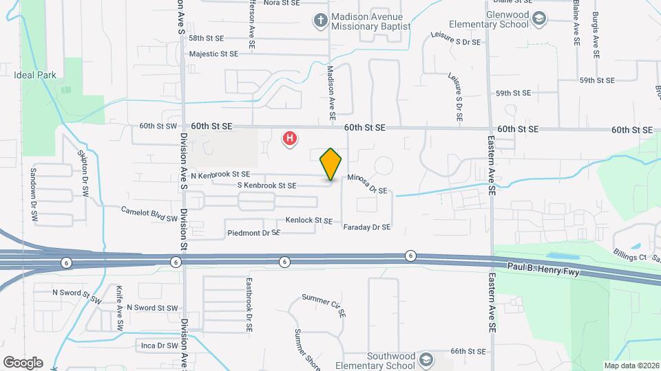 376 N Kenbrook St SE Map and Location Details