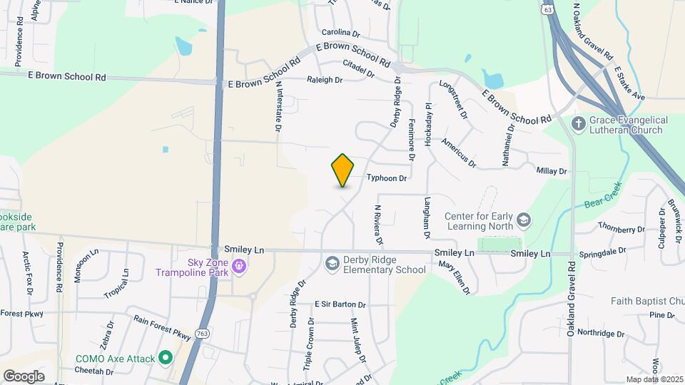1507 Riva Ridge Ct Map and Location Details