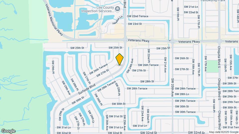 2558 Surfside Blvd Map and Location Details