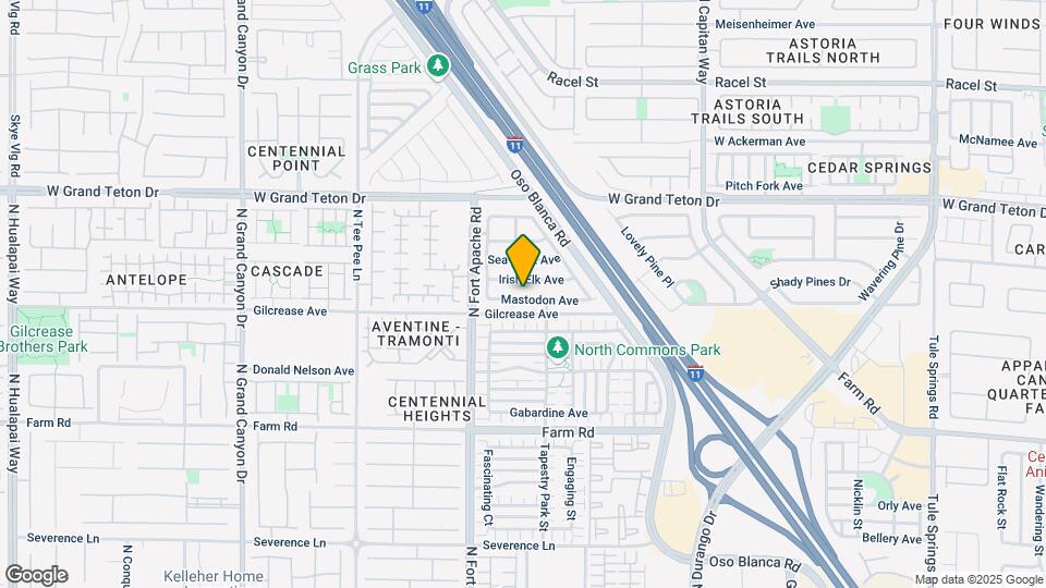 9120 Mastodon Ave Map and Location Details