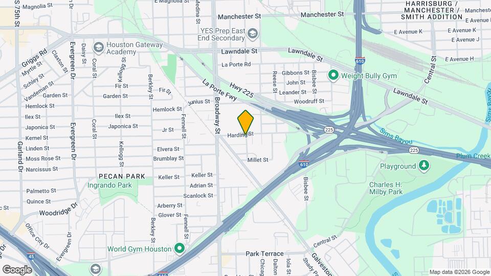 8226 Harding St Map and Location Details