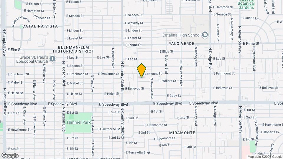 3215 E Willard St Map and Location Details