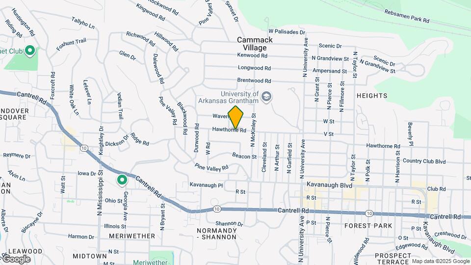 6505 Hawthorne Rd Map and Location Details