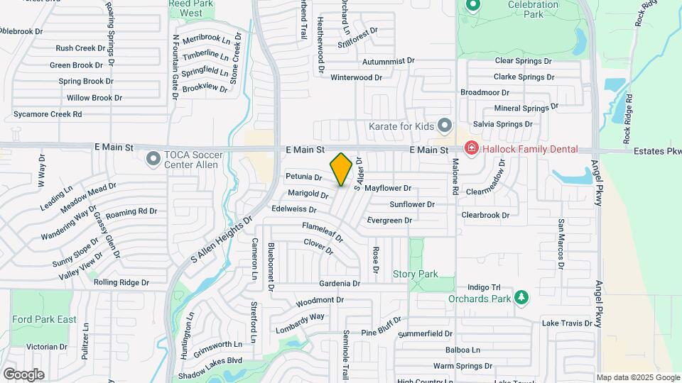 211 Carnation Dr Map and Location Details