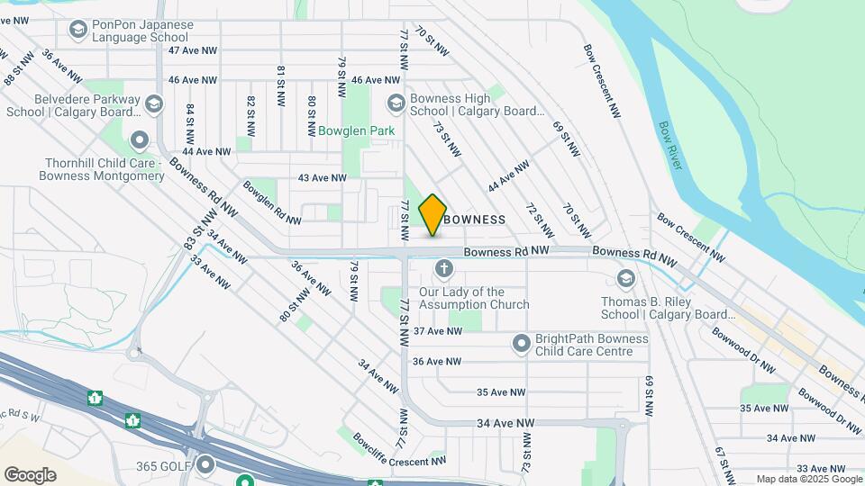 7724 Bowness Rd NW Map and Location Details