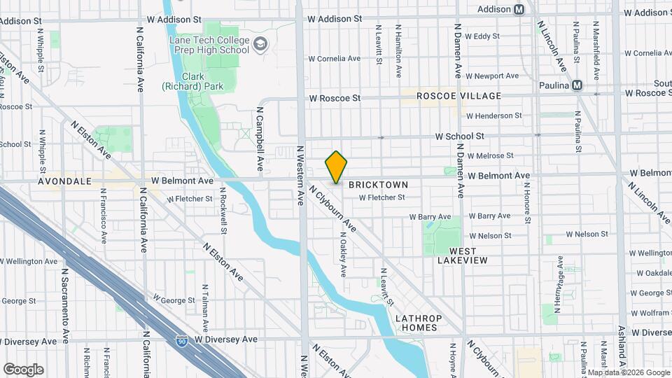 3144 Oakley N Ave, Unit 3C Map and Location Details