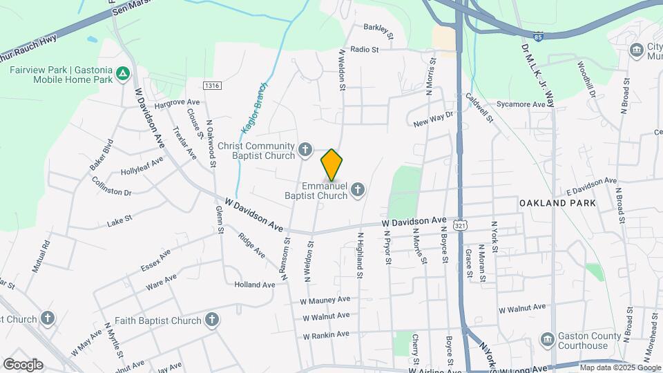 900 N Weldon St Map and Location Details