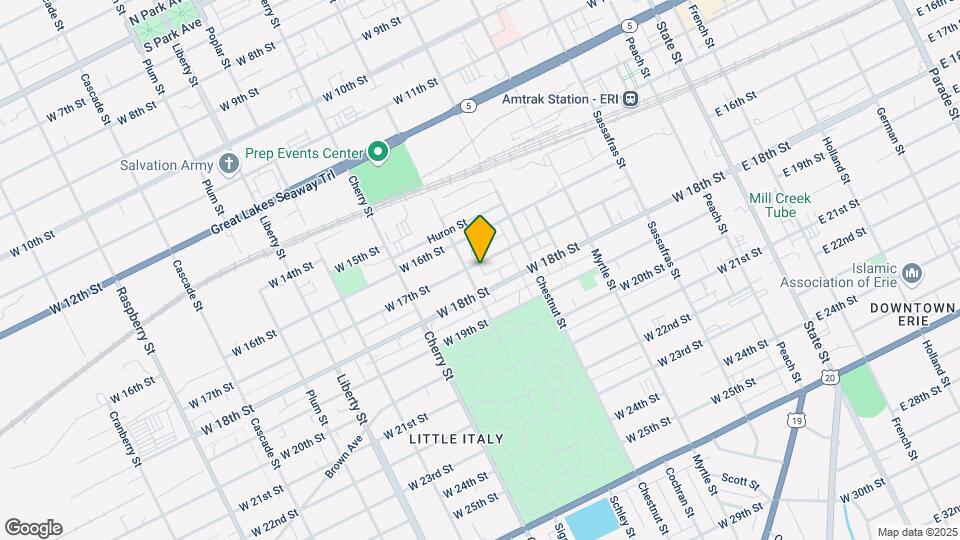 453 W 17th St Map and Location Details