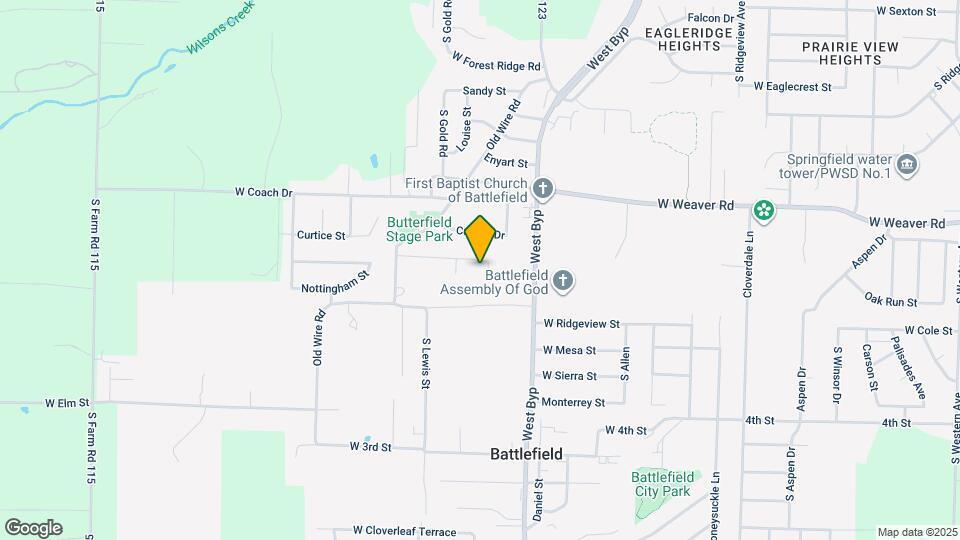5129 S Tamarack Ln Mapa y Detalles de la Ubicación