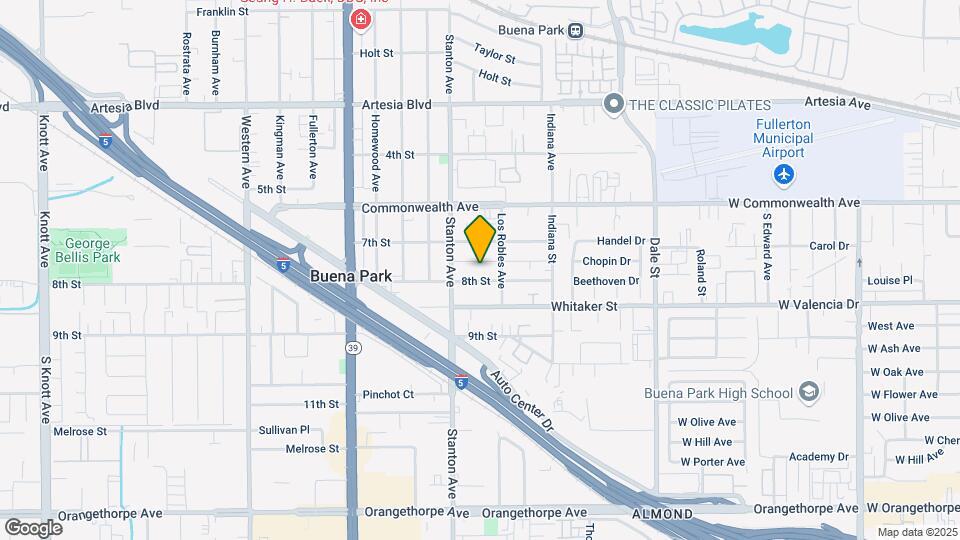 8061 8th St Map and Location Details