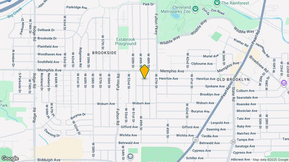 4325 W 49th St Map and Location Details