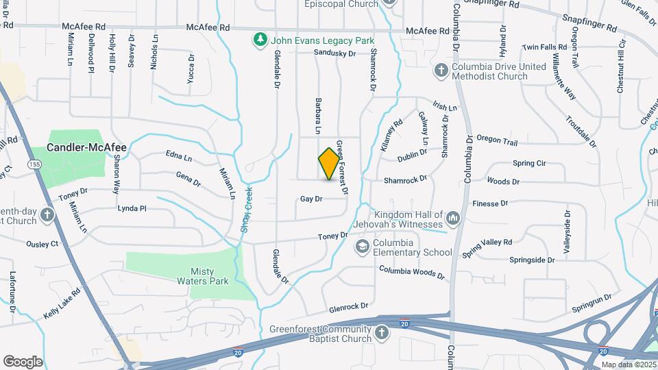 3175 Bellgreen Way Map and Location Details