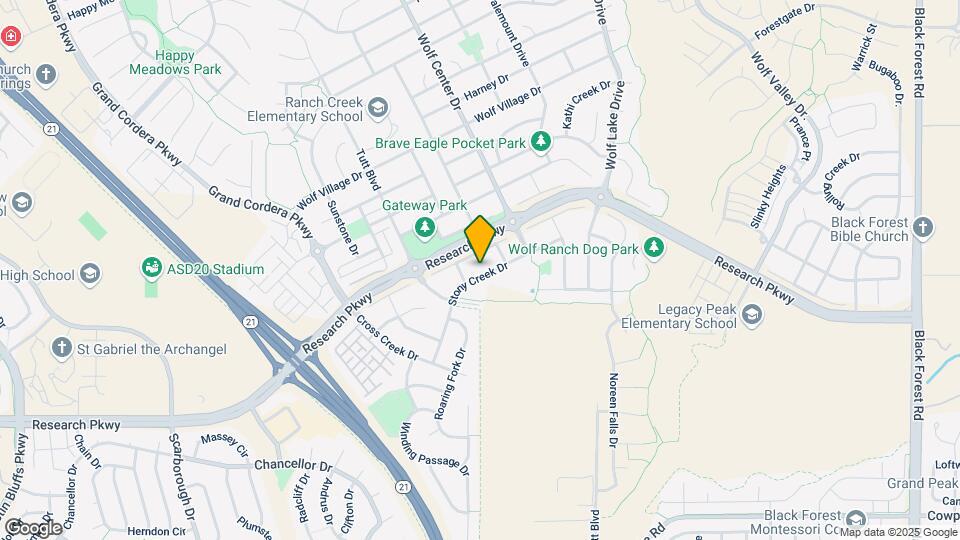 8852 Stony Creek Dr Map and Location Details