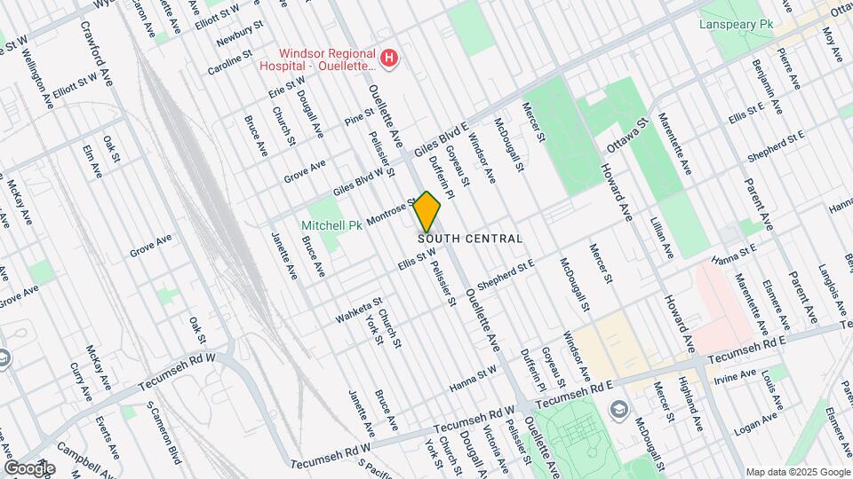 1374 Pelissier St Map and Location Details