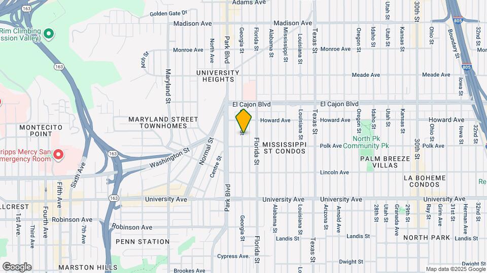 4139 Georgia St Map and Location Details