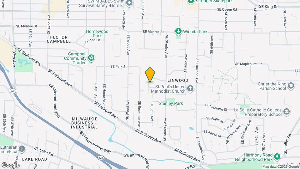 11592 SE 56th Ave Map and Location Details