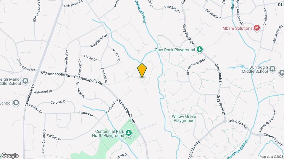 9710 Gwynn Park Dr Map and Location Details