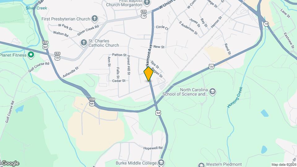 410 Burkemont Ave, Unit C Mapa y Detalles de la Ubicación