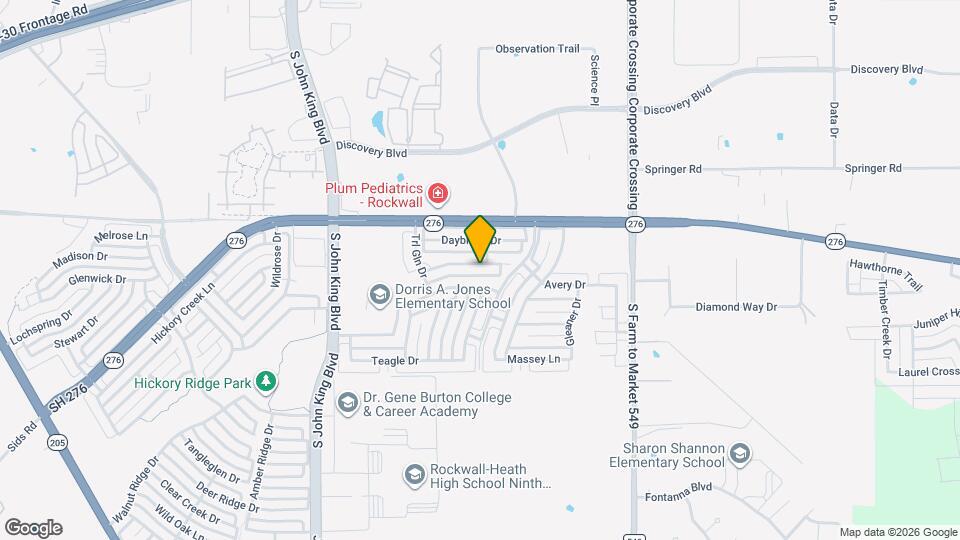 2501 Wagonwheel Dr Map and Location Details