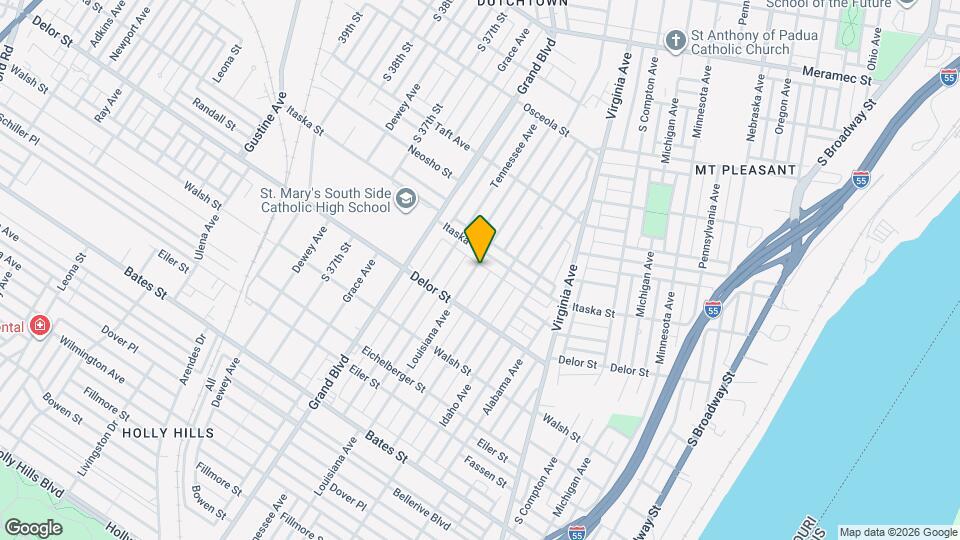 4716 Louisiana Ave, Unit 1F Mapa y Detalles de la Ubicación