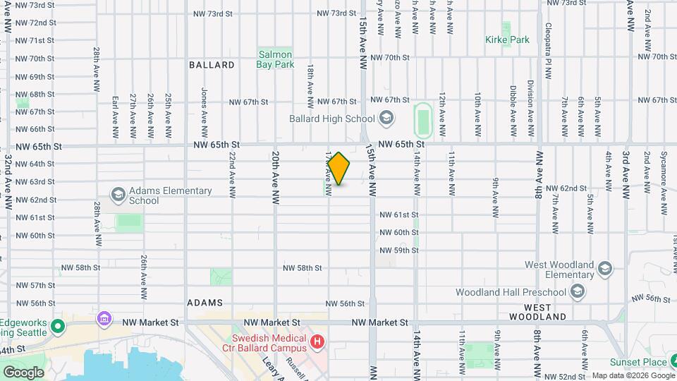1548 1546 62nd Ave Mapa y Detalles de la Ubicación