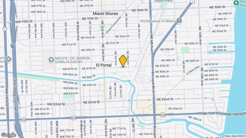 370 NE 87th St Mapa y Detalles de la Ubicación
