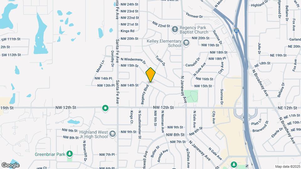 1500 Regency Blvd Map and Location Details