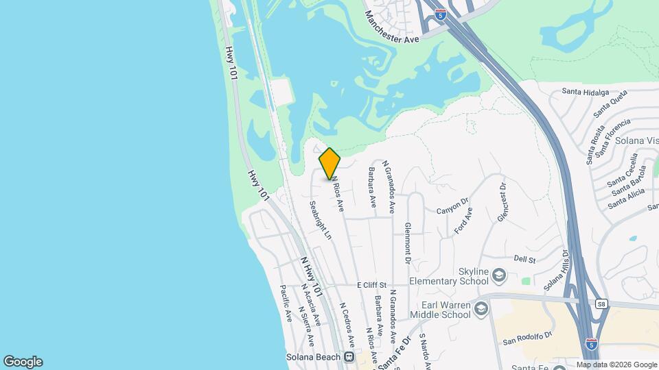 801 N Rios Ave Map and Location Details