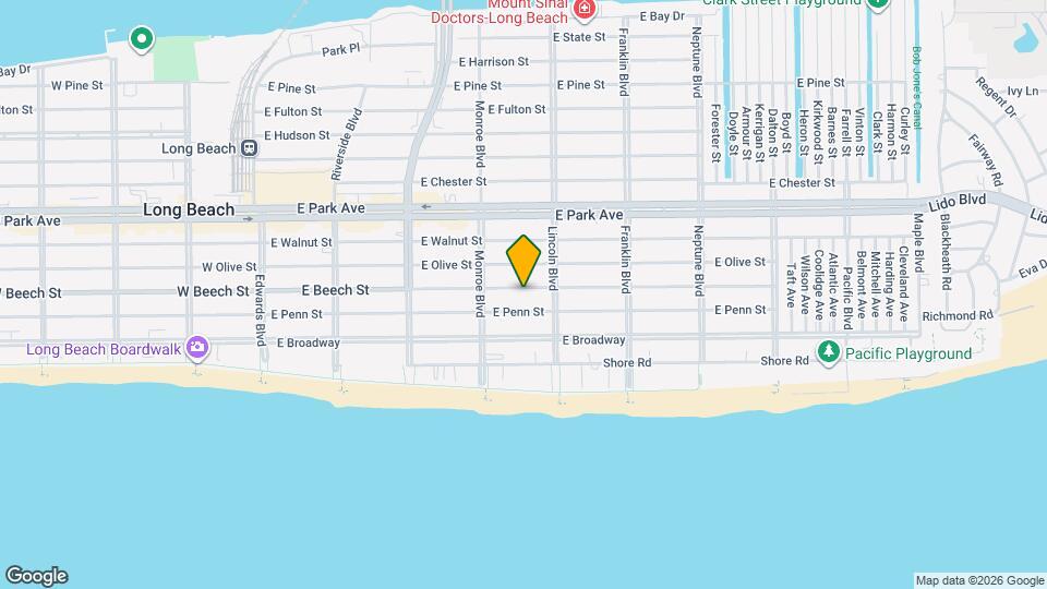 344 E Beech St Mapa y Detalles de la Ubicación