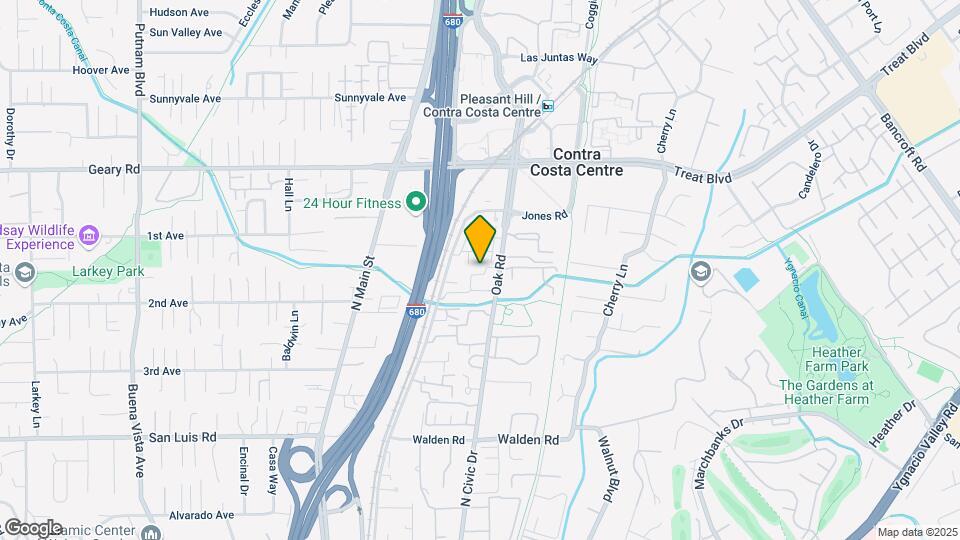 2725 Oak Rd Map and Location Details