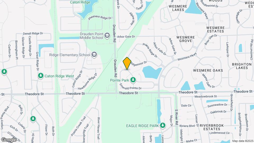 5906 Lake Pointe Dr Mapa y Detalles de la Ubicación
