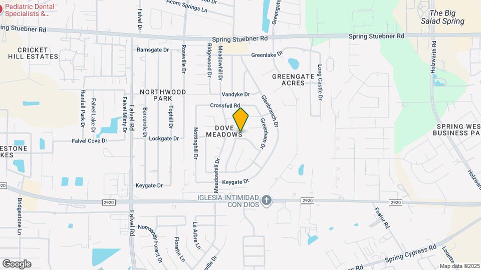 3318 Lockgate Dr Map and Location Details