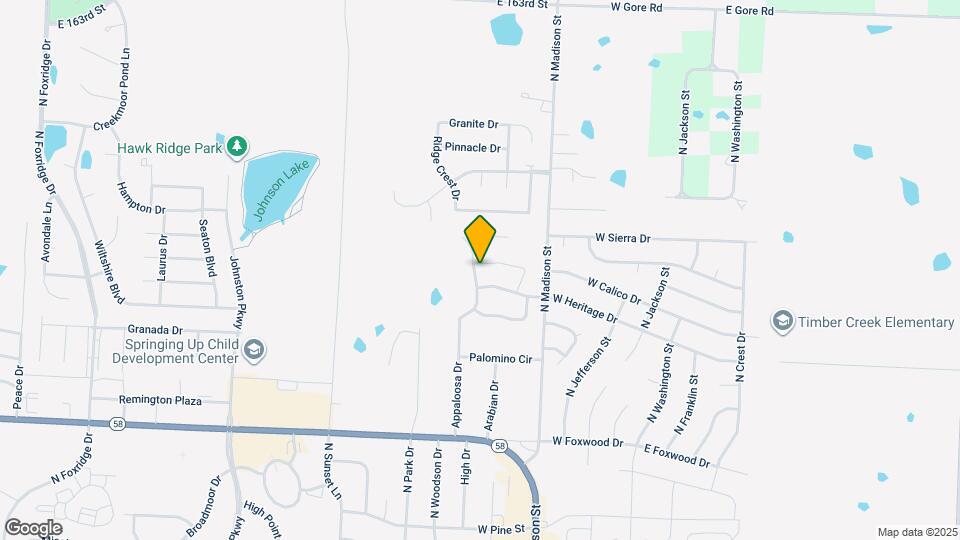 427 Sunflower Dr Map and Location Details
