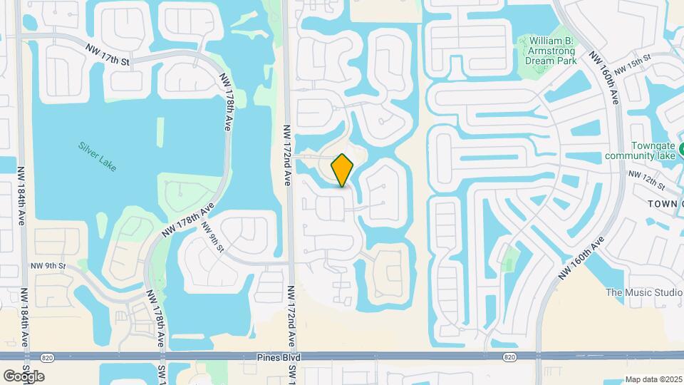 17011 NW 13th St Map and Location Details