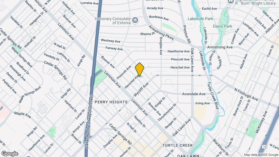 4330 Holland Ave Map and Location Details