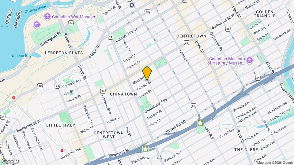 643 Gilmour St Map and Location Details