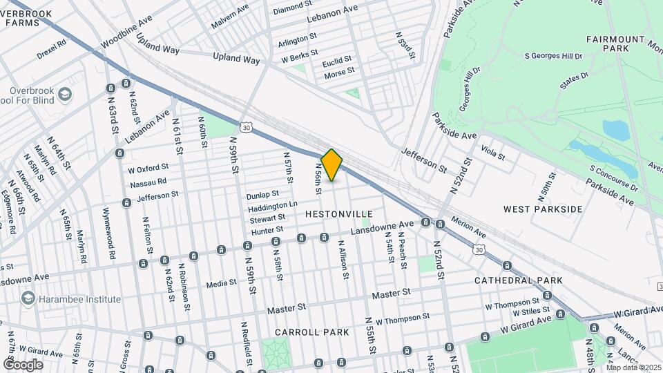 5529 Jefferson St Map and Location Details