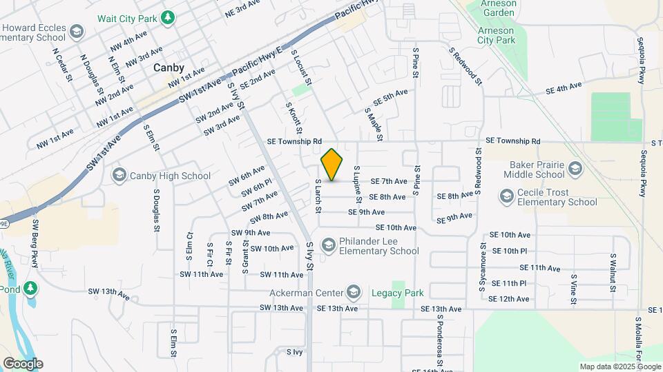 349 SE 7th Ave Map and Location Details