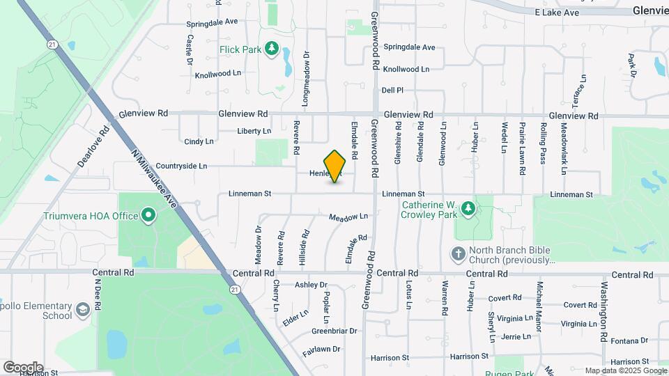 3404 Linneman St Map and Location Details