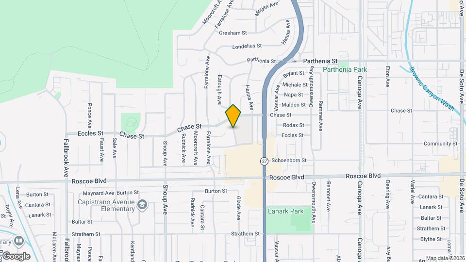 8437 Nevada Ave Mapa y Detalles de la Ubicación