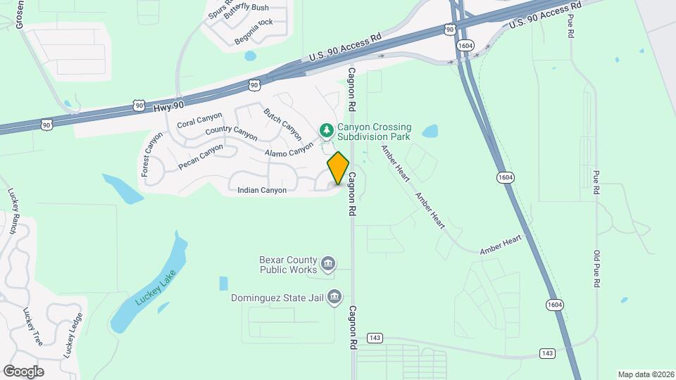 10930 Moonlit Canyon Mapa y Detalles de la Ubicación