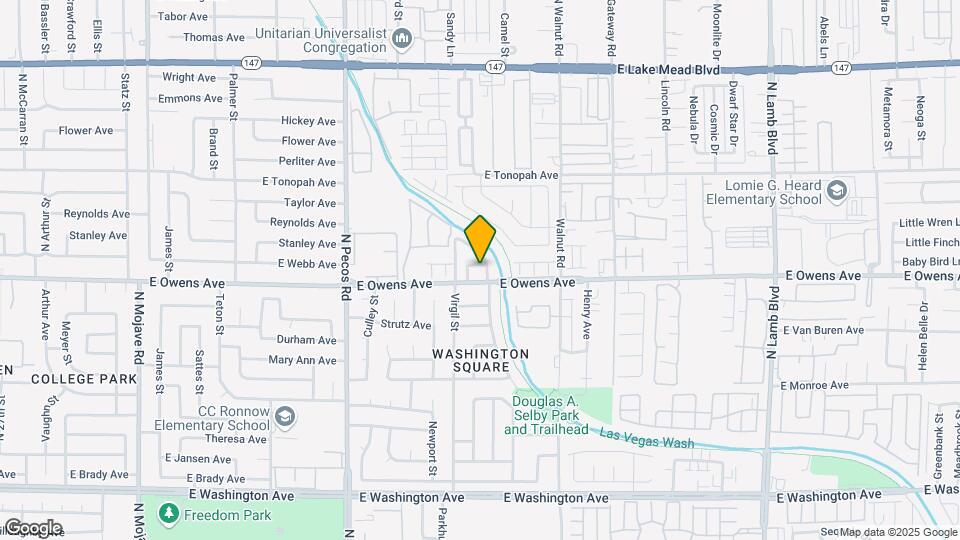 1615 Stevens St Map and Location Details