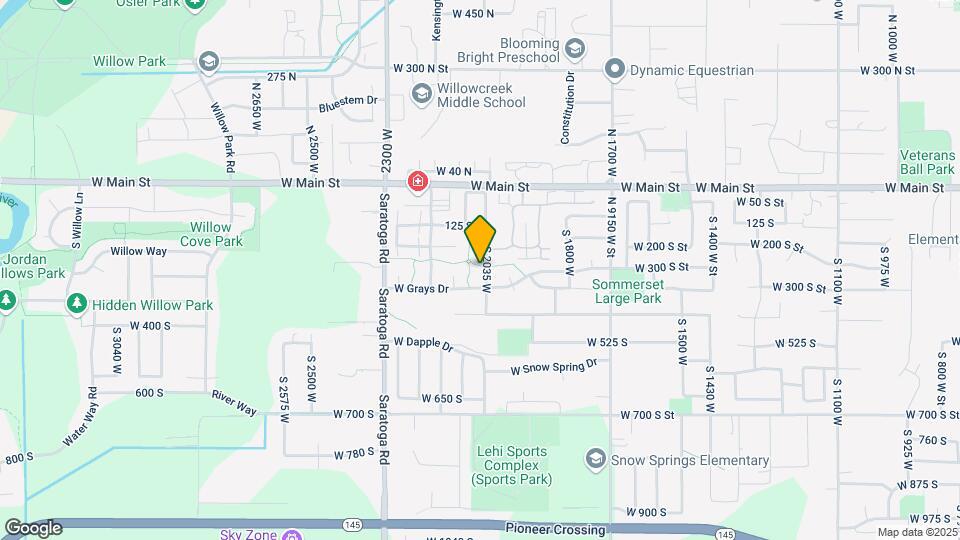 258 S 2035 W Map and Location Details