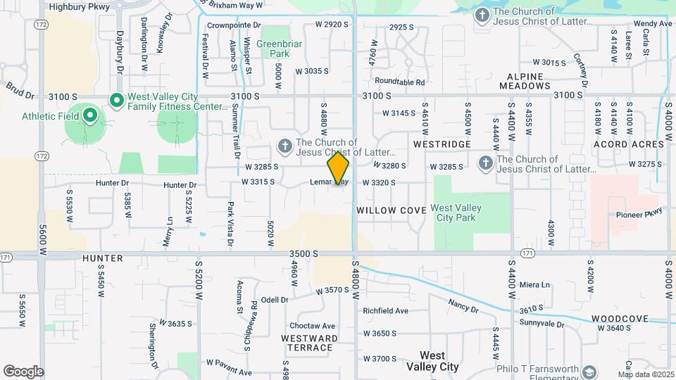 3340 S Raquel Cir Map and Location Details