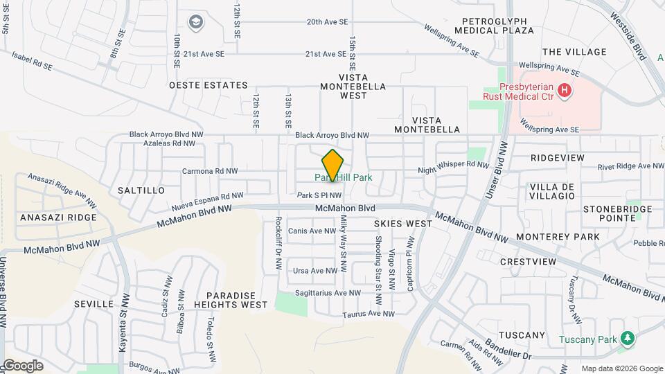 6056 Park Hill Ave NW Map and Location Details