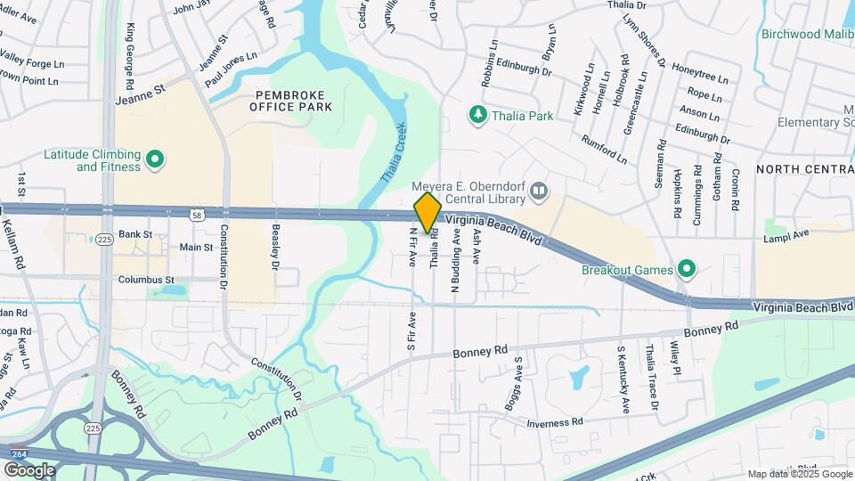 211 Thalia Rd Map and Location Details