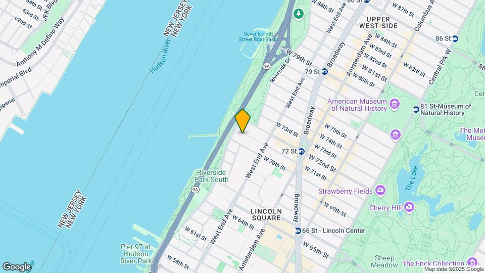 346-350 W 71st St Mapa y Detalles de la Ubicación