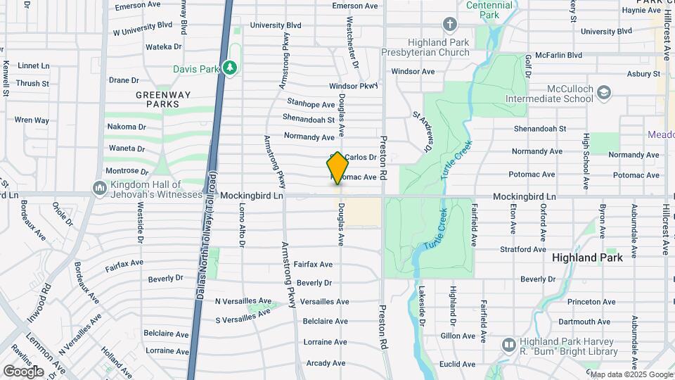 5501 Douglas Ave Map and Location Details