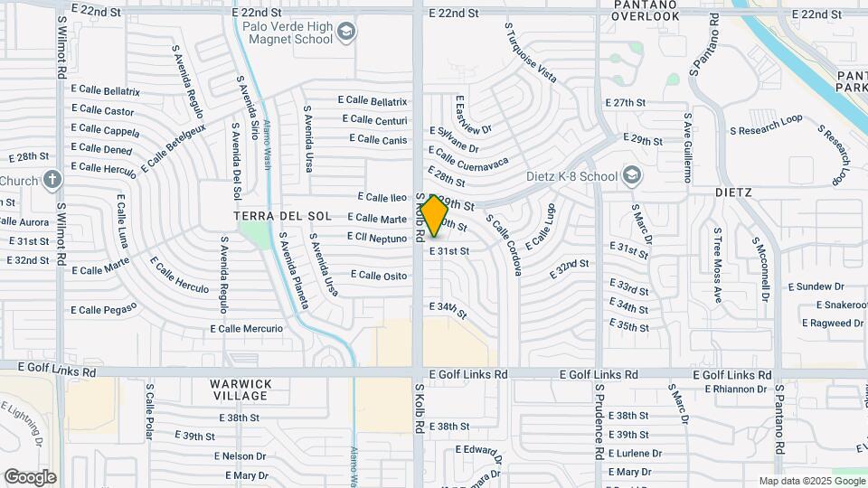 7115 E 31st St Map and Location Details