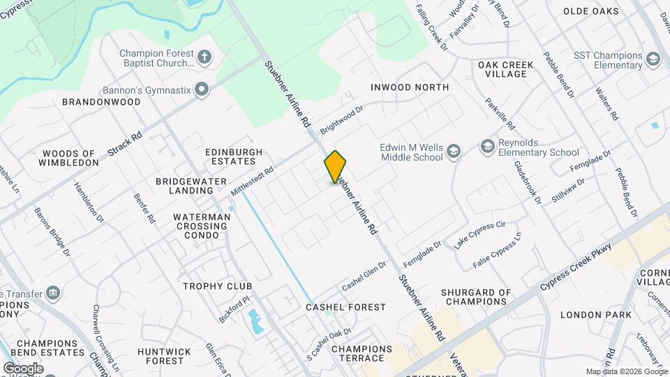 4411 Windmill Run Dr Map and Location Details